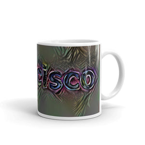 Francisco Mug Dark Rainbow 10oz left view