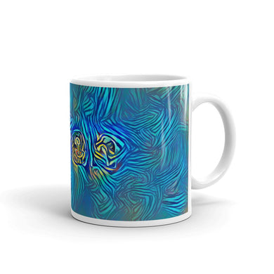 Aden Mug Night Surfing 10oz left view