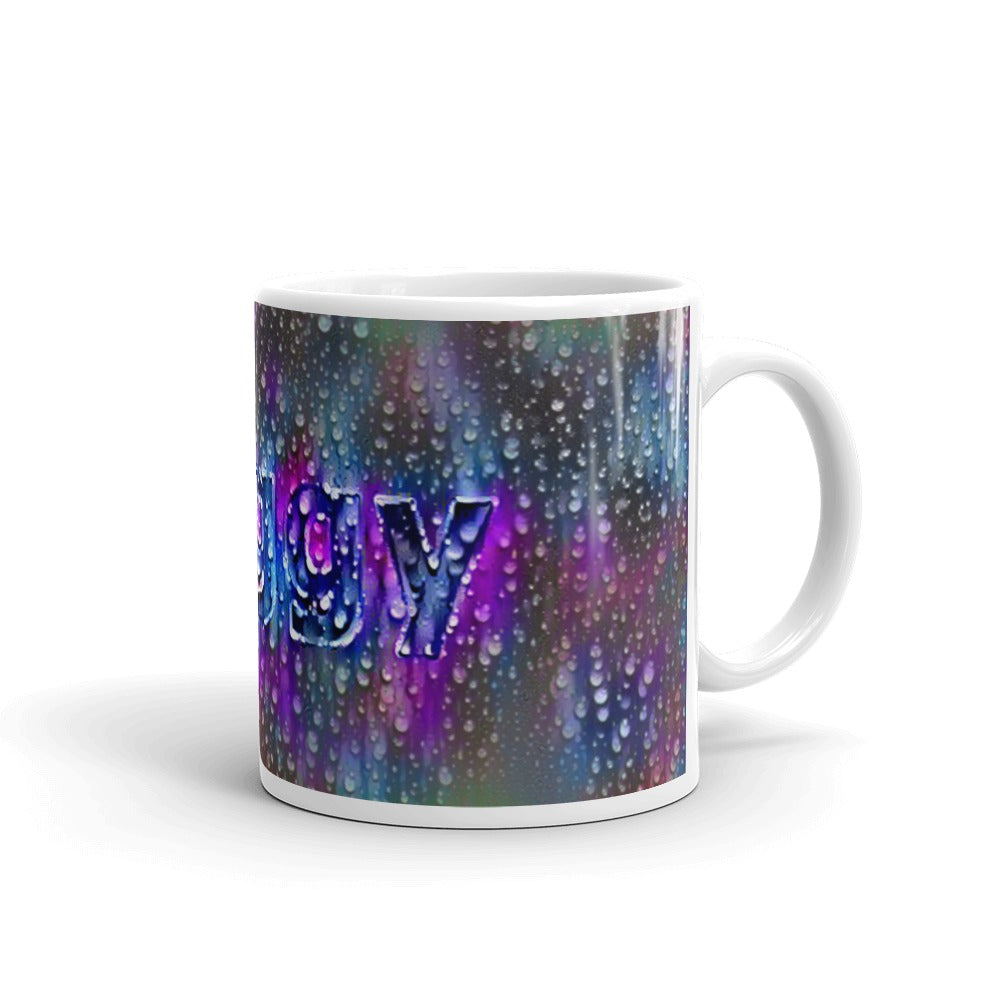 Peggy Mug Wounded Pluviophile 10oz left view