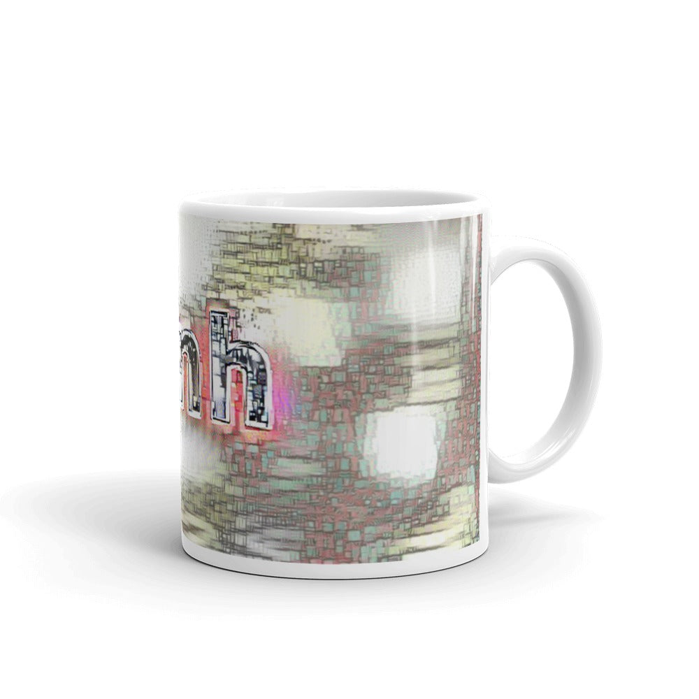 Linh Mug Ink City Dream 10oz left view