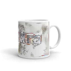 Alondra Mug Frozen City 10oz left view