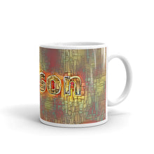 Load image into Gallery viewer, Jaxson Mug Transdimensional Caveman 10oz left view
