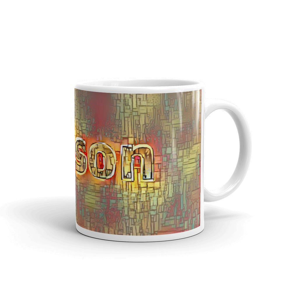 Jaxson Mug Transdimensional Caveman 10oz left view