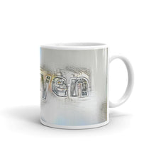 Load image into Gallery viewer, Nguyen Mug Victorian Fission 10oz left view