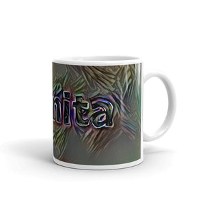 Juanita Mug Dark Rainbow 10oz left view