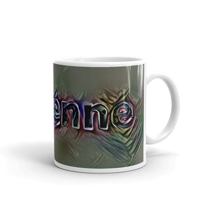 Adrienne Mug Dark Rainbow 10oz left view