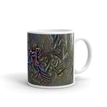 Load image into Gallery viewer, Carl Mug Dark Rainbow 10oz left view