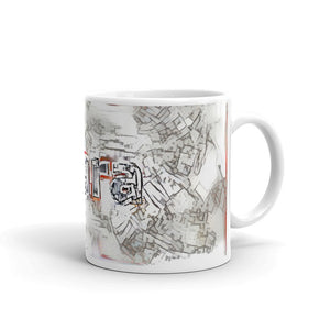 Clara Mug Frozen City 10oz left view