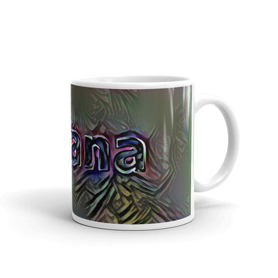Aiyana Mug Dark Rainbow 10oz left view