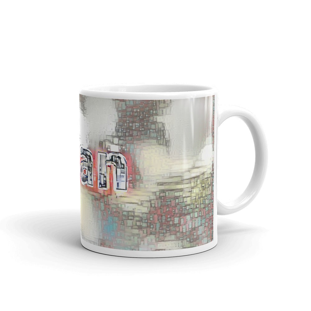 Juan Mug Ink City Dream 10oz left view