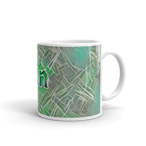 Lin Mug Nuclear Lemonade 10oz left view