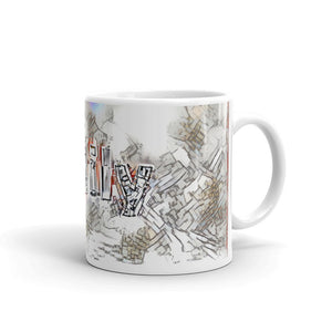 Emily Mug Frozen City 10oz left view