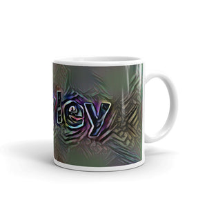 Hayley Mug Dark Rainbow 10oz left view