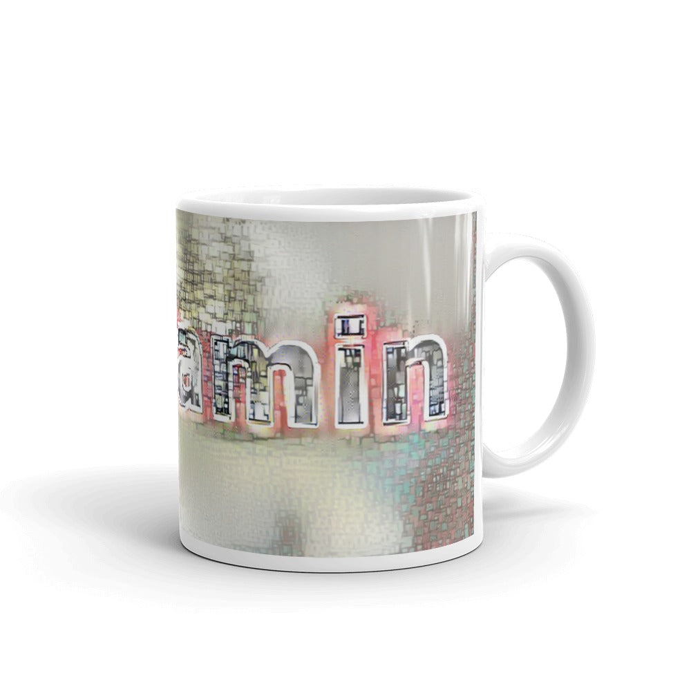 Benjamin Mug Ink City Dream 10oz left view