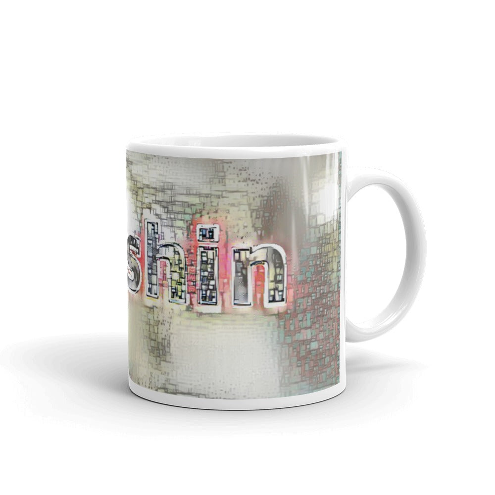 Tenshin Mug Ink City Dream 10oz left view