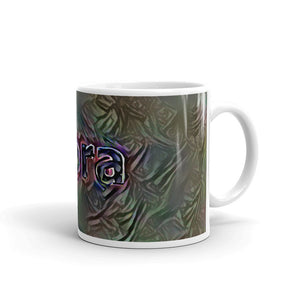 Nora Mug Dark Rainbow 10oz left view