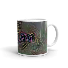 Load image into Gallery viewer, Darian Mug Dark Rainbow 10oz left view