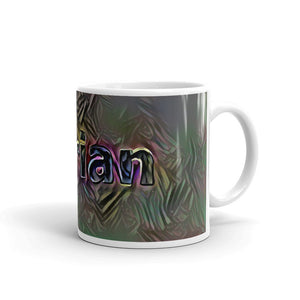Darian Mug Dark Rainbow 10oz left view