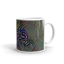 Load image into Gallery viewer, Elias Mug Dark Rainbow 10oz left view