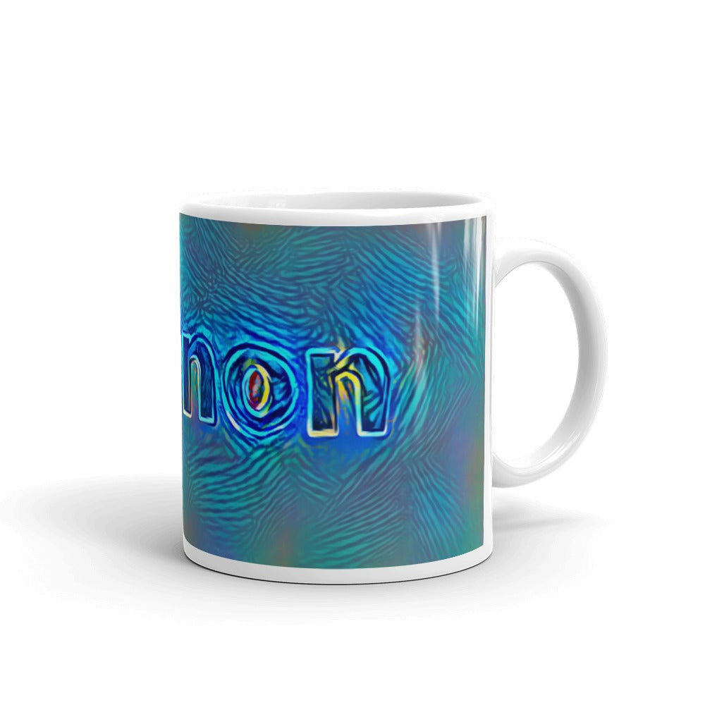 Lennon Mug Night Surfing 10oz left view