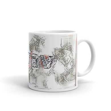 Aarav Mug Frozen City 10oz left view