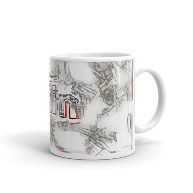 Adin Mug Frozen City 10oz left view