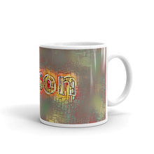 Load image into Gallery viewer, Alison Mug Transdimensional Caveman 10oz left view