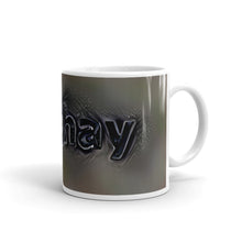 Load image into Gallery viewer, Akshay Mug Charcoal Pier 10oz left view