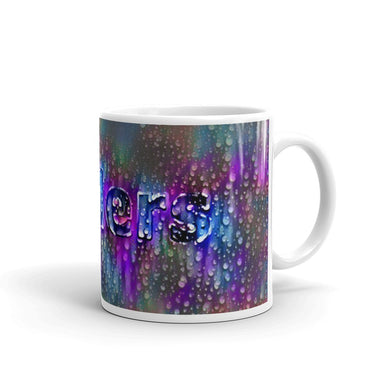 Anders Mug Wounded Pluviophile 10oz left view