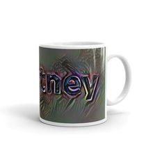 Load image into Gallery viewer, Courtney Mug Dark Rainbow 10oz left view
