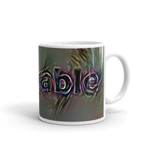 Load image into Gallery viewer, Emorable Mug Dark Rainbow 10oz left view