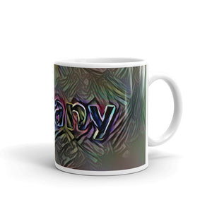 Tiffany Mug Dark Rainbow 10oz left view