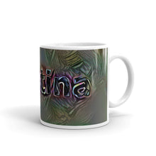 Load image into Gallery viewer, Kristina Mug Dark Rainbow 10oz left view