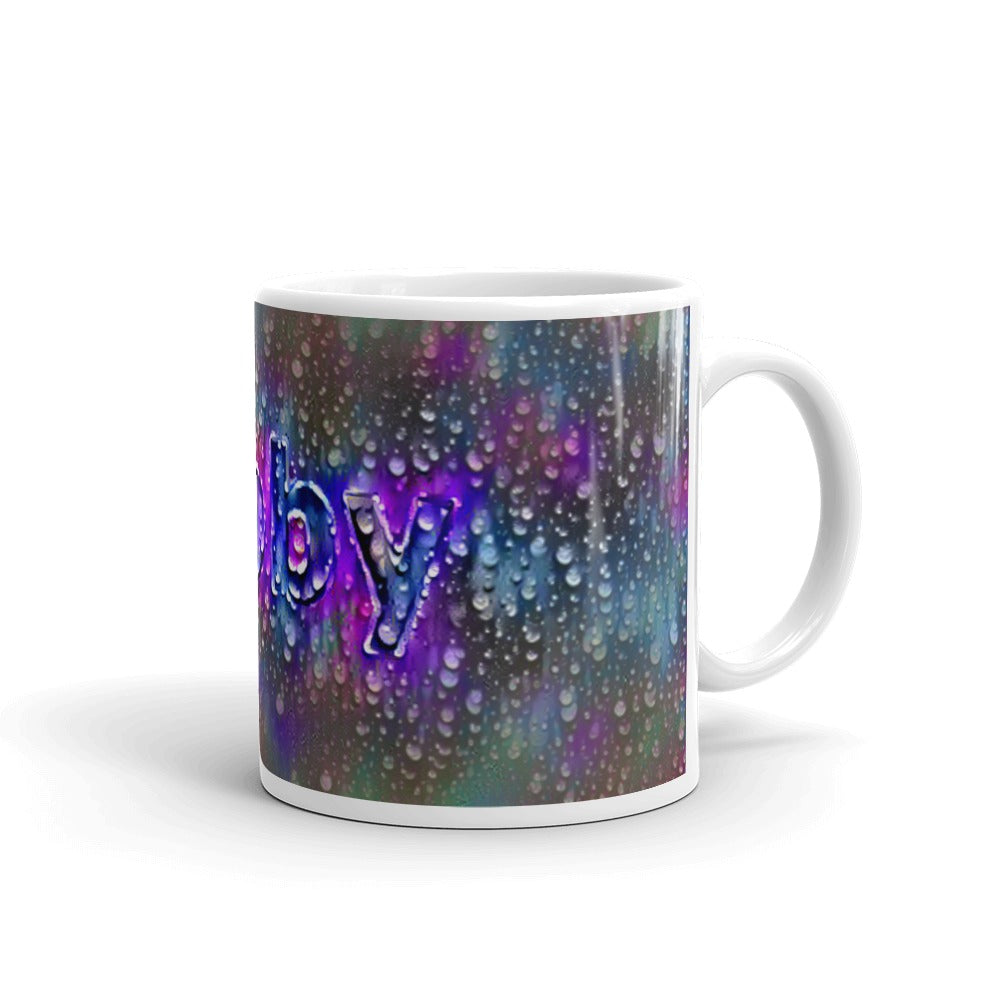 Libby Mug Wounded Pluviophile 10oz left view