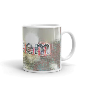 Kareem Mug Ink City Dream 10oz left view