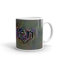 Load image into Gallery viewer, Kirsten Mug Dark Rainbow 10oz left view