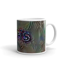 Load image into Gallery viewer, Doris Mug Dark Rainbow 10oz left view