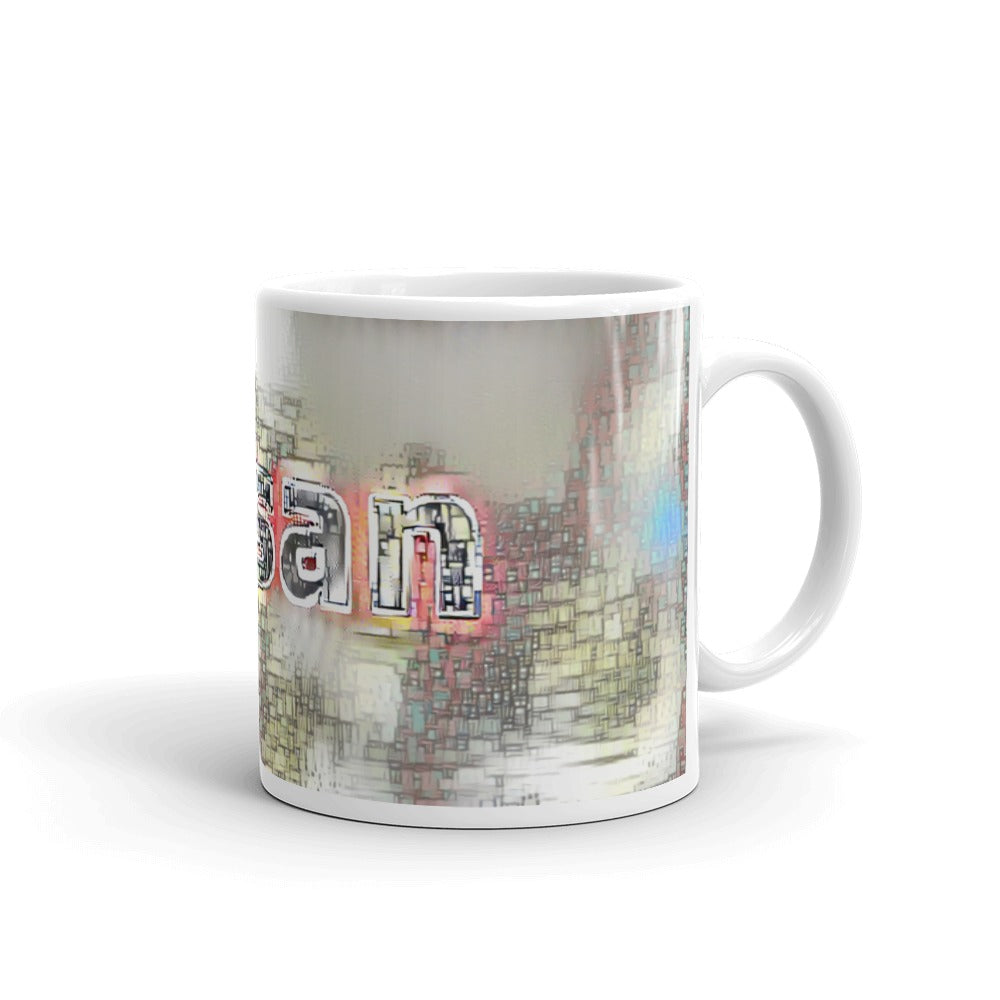Susan Mug Ink City Dream 10oz left view