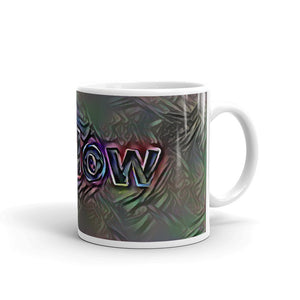 Willow Mug Dark Rainbow 10oz left view