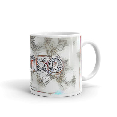 Afonso Mug Frozen City 10oz left view