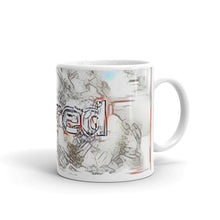 Load image into Gallery viewer, Alfred Mug Frozen City 10oz left view