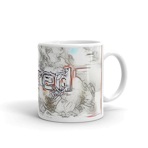 Alfred Mug Frozen City 10oz left view