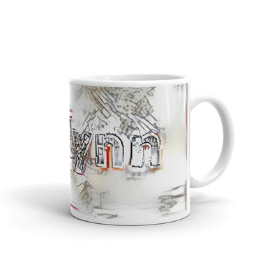 Adalynn Mug Frozen City 10oz left view