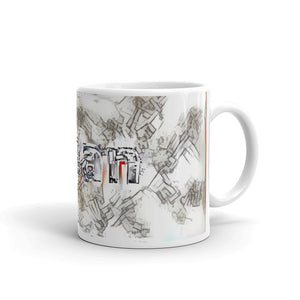 Ethan Mug Frozen City 10oz left view