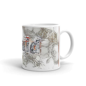 David Mug Frozen City 10oz left view