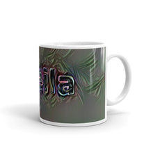 Load image into Gallery viewer, Sheila Mug Dark Rainbow 10oz left view