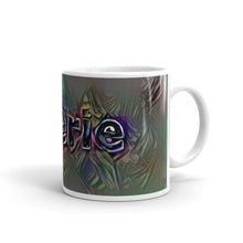 Load image into Gallery viewer, Cherie Mug Dark Rainbow 10oz left view