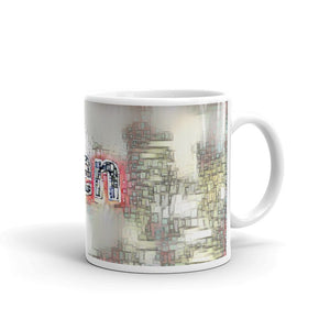 Ben Mug Ink City Dream 10oz left view
