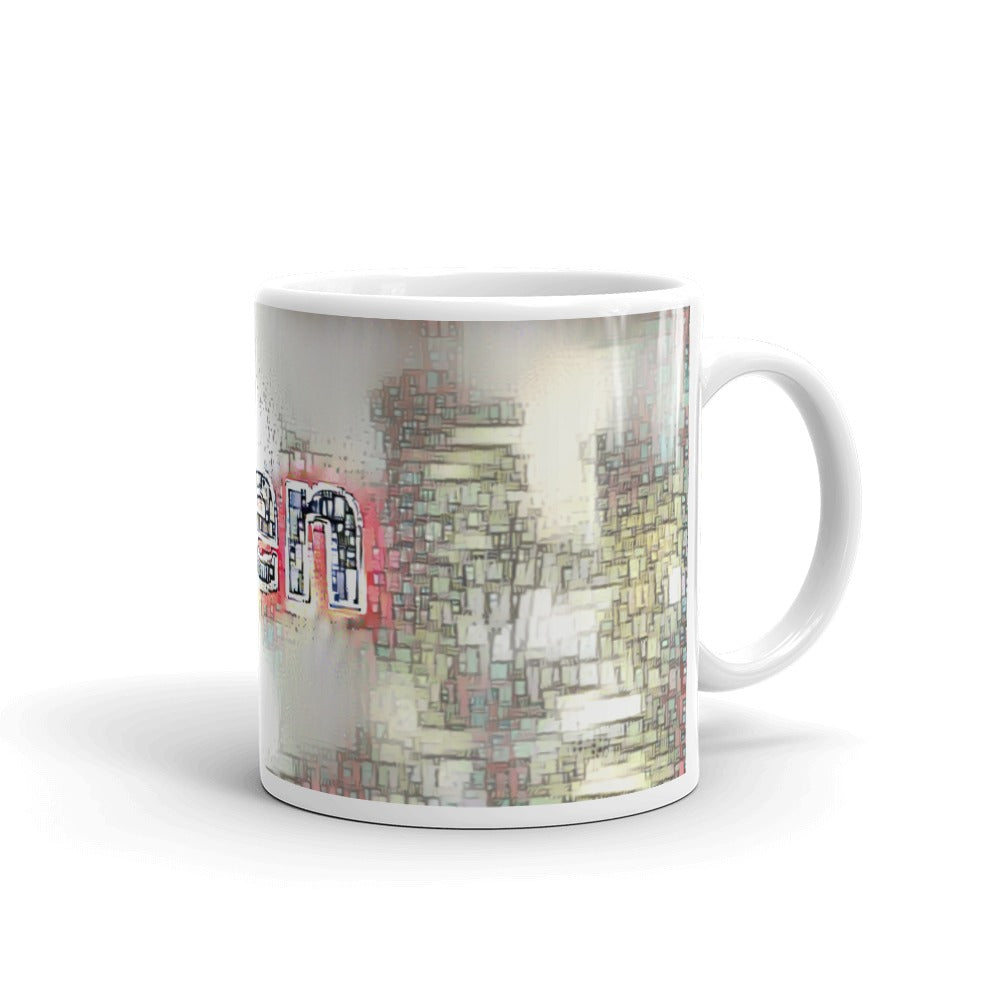Ben Mug Ink City Dream 10oz left view