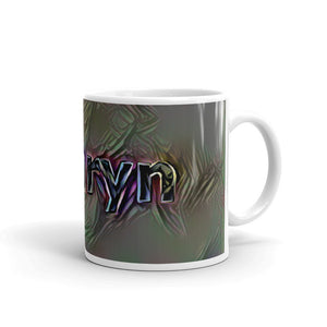 Sharyn Mug Dark Rainbow 10oz left view